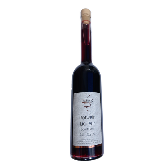 Rotwein-Liqueur